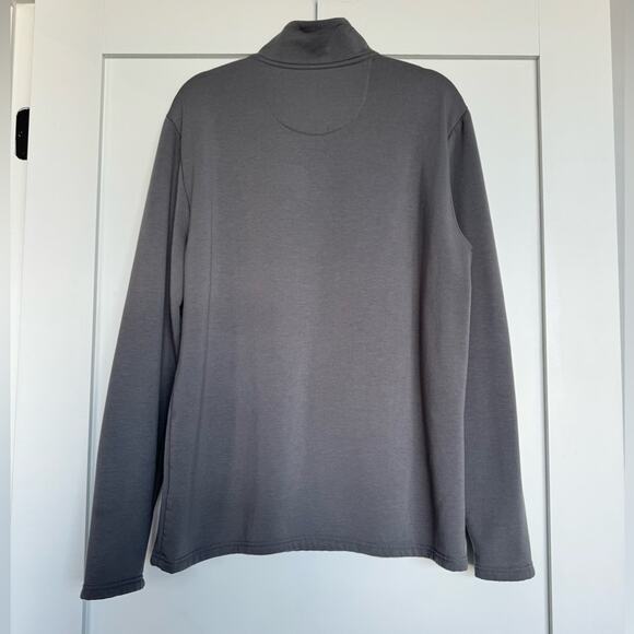 Weatherproof Original Vintage Grey Half Zip Sweatshirt Size Large - Picture 4 of 9